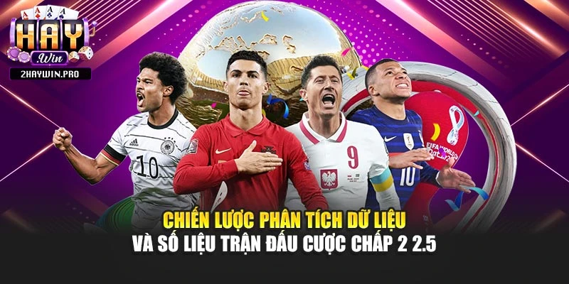 Chiến lược phân tích dữ liệu và số liệu trận đấu cược chấp 2 2.5