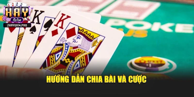 Hướng dẫn chia bài và cược
