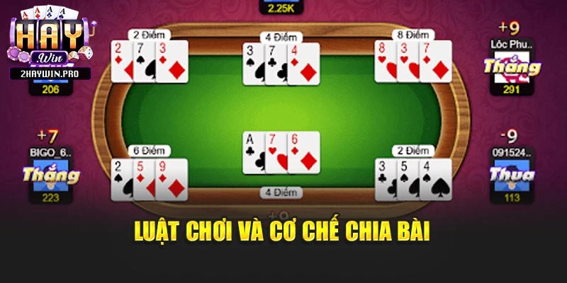 Luật chơi và cơ chế chia bài