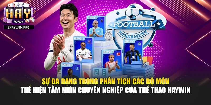 Sự đa dạng trong phân tích các bộ môn thể hiện tầm nhìn chuyên nghiệp của thể thao HAYWIN