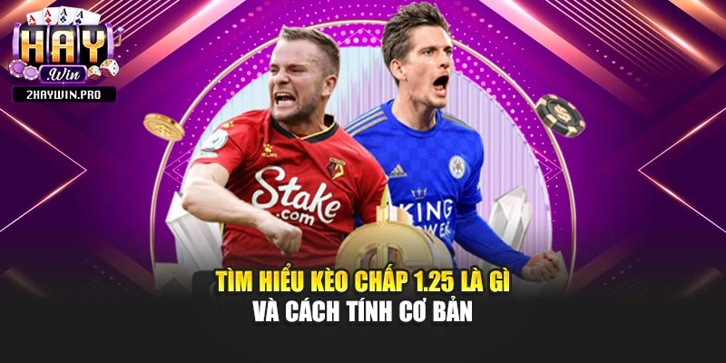 Tìm hiểu kèo chấp 1.25 là gì và cách tính cơ bản